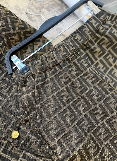 Костюм пиджак шорты Fendi