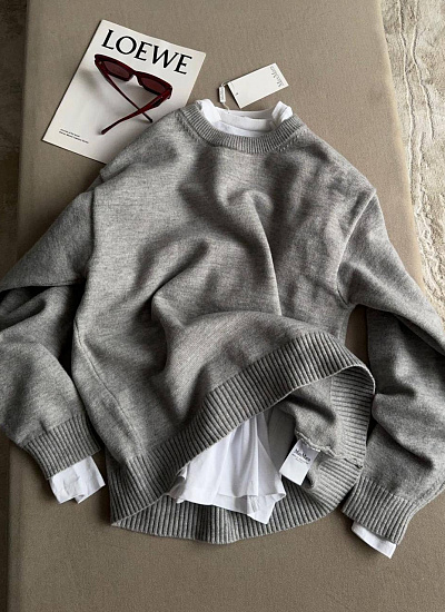 Свитер с лонгсливом Max Mara