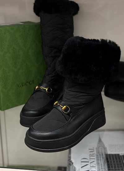 Сапоги на меху Gucci