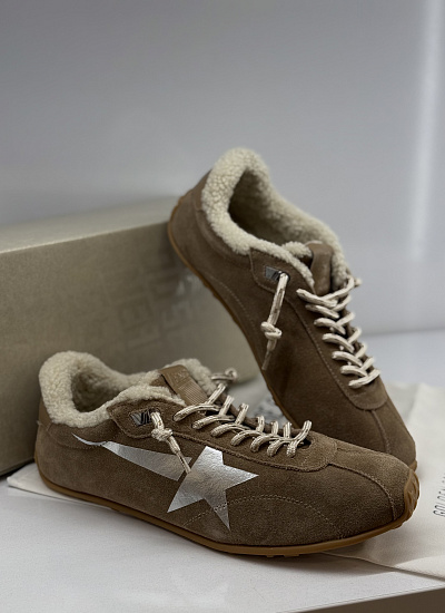 Кеды меховые Golden Goose