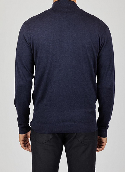 Джемпер с замком Kiton
