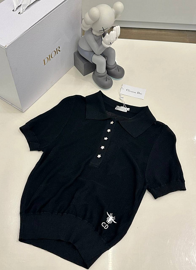Футболка поло трикотажная Christian Dior