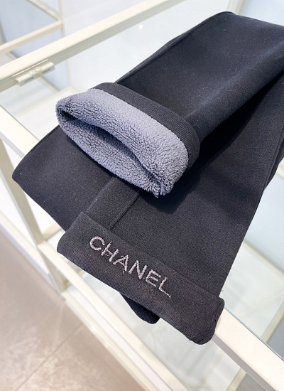 Лосины на флисе Chanel