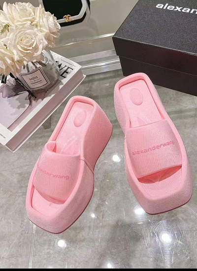 Шлепки на платформе Alexanderwang
