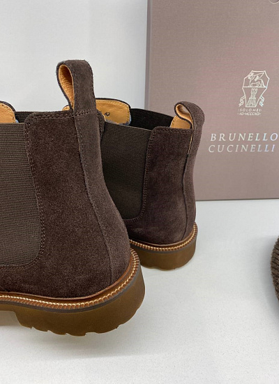 Ботинки с мехом Brunello Cuccinelli