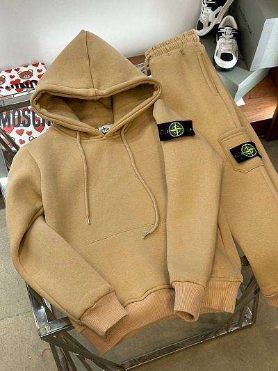 Костюм спорт флис дет Stone Island (116см)