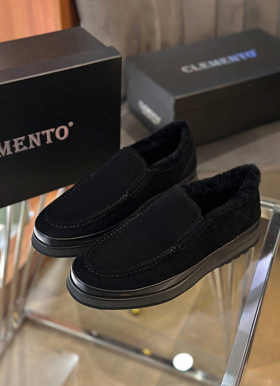 Мокасины на меху Clemento