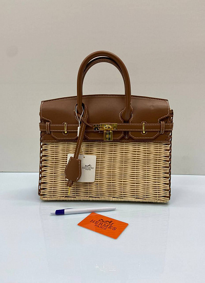 Сумка плетеная Hermes