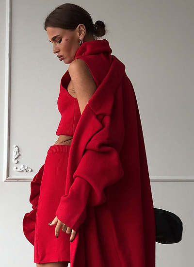 Костюм кардиган топ юбка Max Mara