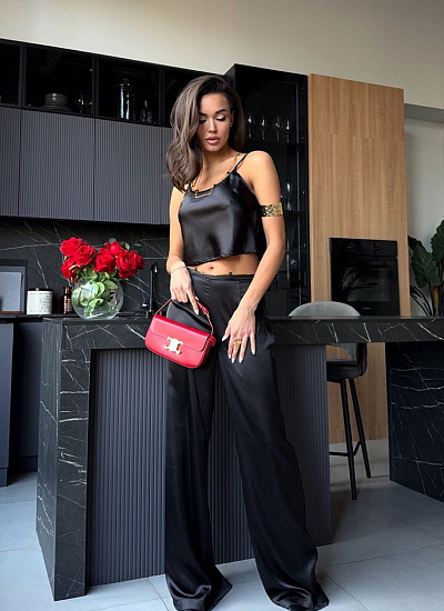 Костюм атласный Alexanderwang