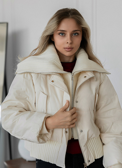 Куртка укороченная комбинированная Max Mara