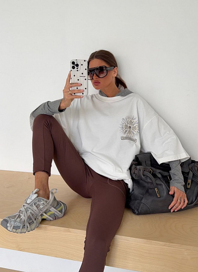 Футболка oversize Chrome Hearts