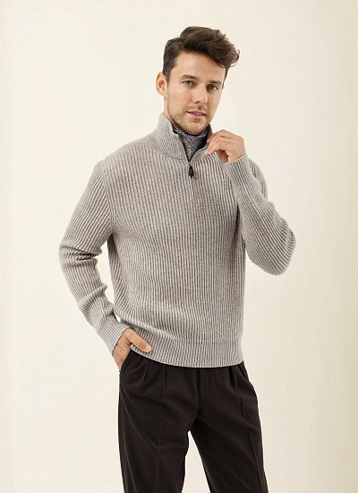 Свитер короткий замок Loro Piana