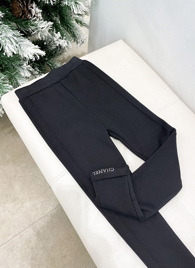 Лосины на флисе Chanel