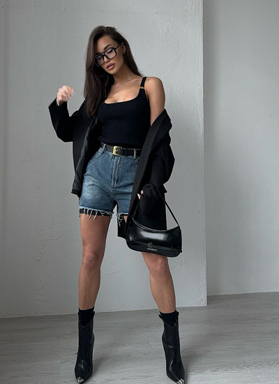 Шорты джинсовые Miu Miu (L)