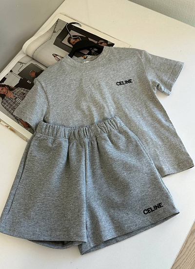 Костюм детский футболка шорты Celine