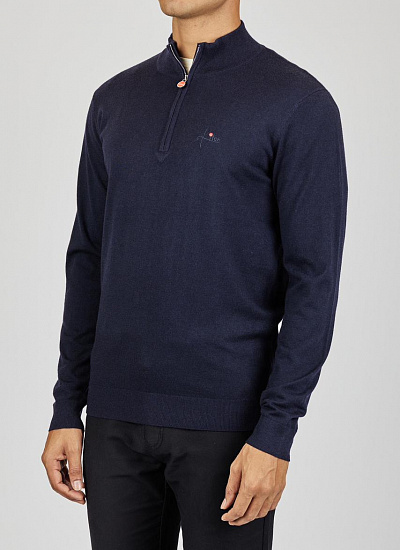 Джемпер с замком Kiton