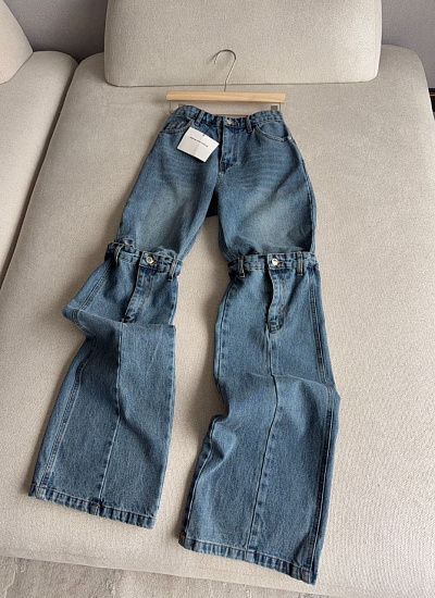 Джинсы замок на колене Alexander Wang (L)